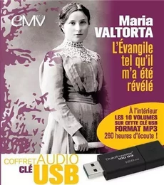 Coffret audio clé USB l'évangile tel qu'il m'a été révélé de Maria Valtorta - USB1