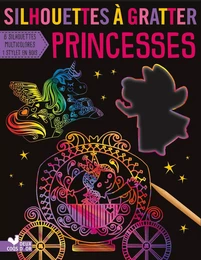 Silhouettes à gratter - Princesses