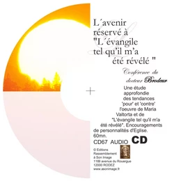 L'avenir réservé à l'évangile tel...  - CD enseignement audio - cd67