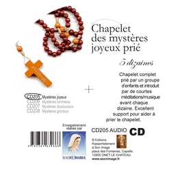 Chapelet des mystères joyeux prié - CD audio - CD205