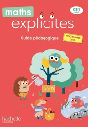 Maths Explicites CE1 - Guide pédagogique - Edition 2020