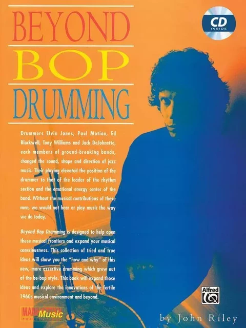 JOHN RILEY : BEYOND BOP DRUMMING -  RECUEIL + CD -  RILEY, JOHN - MUSIC SALES