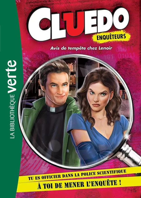 Cluedo Enquêteurs 02 - Avis de tempête chez Lenoir -  Hasbro - HACHETTE JEUN.