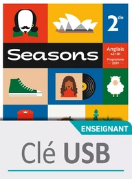 Seasons 2nde - Clé USB classe - Ed. 2019