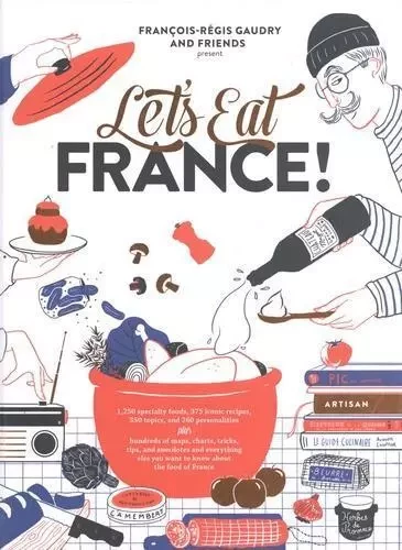 Let's Eat France ! /anglais -  GAUDRY FRANCOIS-REGI - WORKMAN