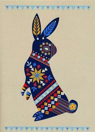 Folk Rabbit Notebook /anglais -  ORPIN BECI - GINGKO PRESS