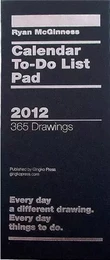 Ryan McGinness 2012 Calendar To Do List Pad /anglais