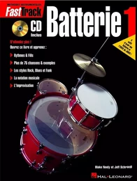 FASTTRACK - BATTERIE 1 (F) - VERSION FRANCAISE - BATTERIE +CD