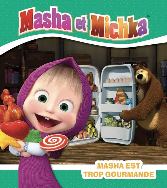 Masha et Michka - Masha est trop gourmande -  - HACHETTE JEUN.