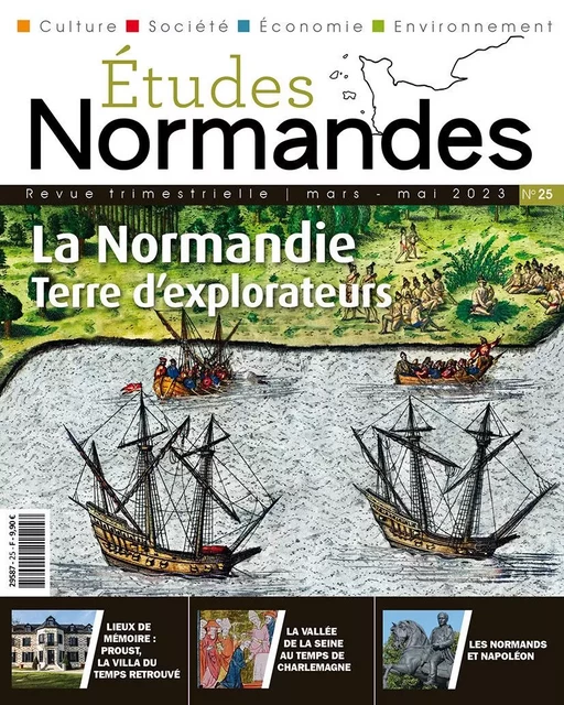 Etudes Normandes n° 25 -  Collectif D'Auteurs - OREP