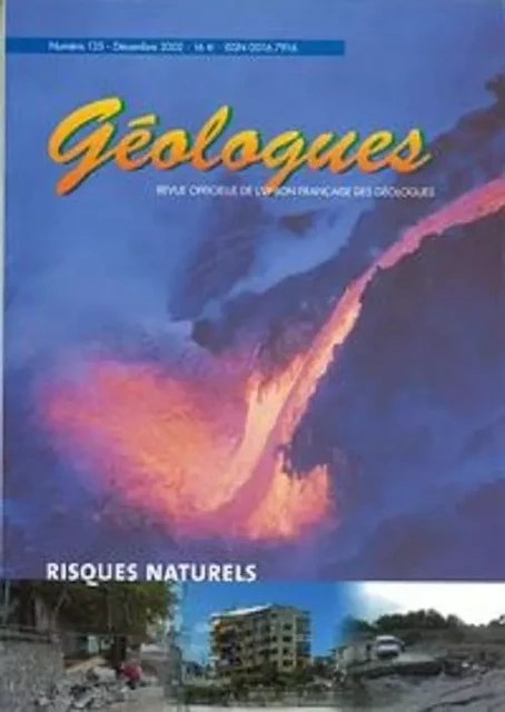 Spécial risques naturels -  Collectif - SOCIETE GEOLOGI