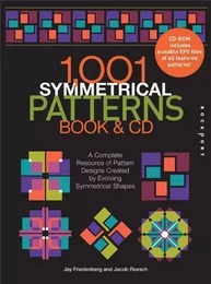 1001 Symmetrical Patterns (Book & CD) /anglais