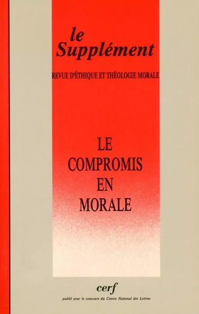 REVUE D'ÉTHIQUE ET DE THÉOLOGIE MORALE 186 -  COLLECTIF RETM - CERF