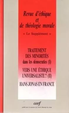 REVUE D'ÉTHIQUE ET DE THÉOLOGIE MORALE 194 -  COLLECTIF RETM - CERF