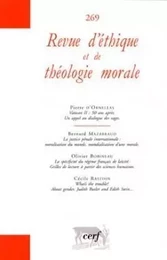 REVUE D'ÉTHIQUE ET DE THÉOLOGIE MORALE 269