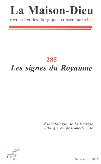 MAISON-DIEU 285 - LES SIGNES DU ROYAUME -  - CERF