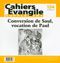 SCE-154 CONVERSION DE SAUL, VOCATION DE PAUL