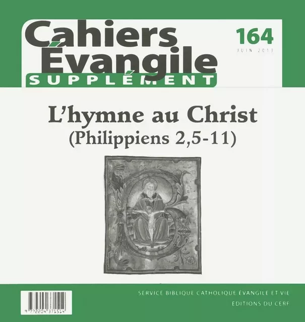 SCE-164. L'HYMNE AU CHRIST -  Col cahiers evang. - CERF