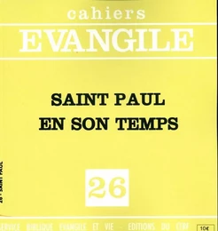 CE-26. SAINT PAUL EN SON TEMPS