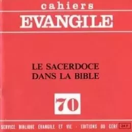 CE-70. Le sacerdoce dans la Bible