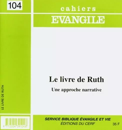 CE-104. LE LIVRE DE RUTH