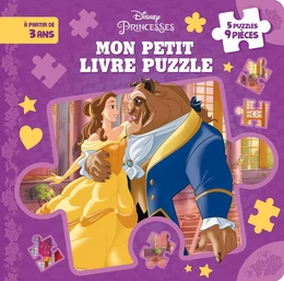 DISNEY PRINCESSES - Mon Petit Livre Puzzle - 5 Puzzles 9 Pièces