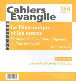 CE-154. LE DIEU UNIQUE ET LES AUTRES