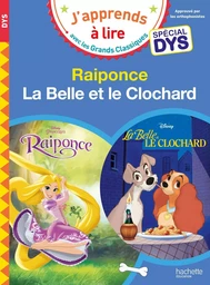 Disney - Raiponce / La Belle et le Clochard - Spécial DYS (dyslexie)