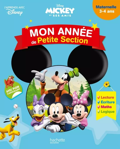 Disney - Mickey - Mon année de Petite section (3-4 ans) -  Collectif Disney - HACHETTE EDUC