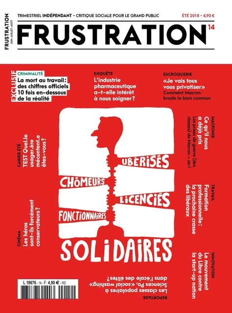 Frustration 14 : Solidaires -  Collectif - FRUSTRATION