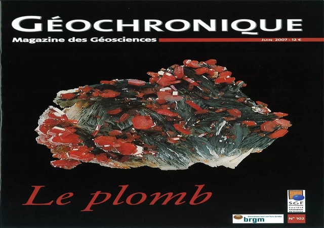 Le plomb -  Collectif - SOCIETE GEOLOGI