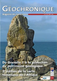 Regards sur...Du Grenelle 1 à la protection patrimoine géologique, carte tectonique de l'Afrique