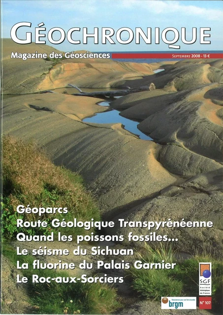 Regards sur... Géoparcs, Transpyrénéenne, Séisme du Sichuan -  Collectif - SOCIETE GEOLOGI