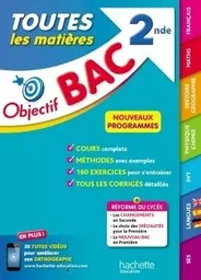 Objectif BAC Toutes les matières 2nde