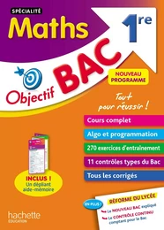 Objectif Bac SPECIALITE Maths 1re