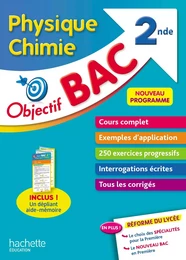 Objectif Bac Physique Chimie 2nde