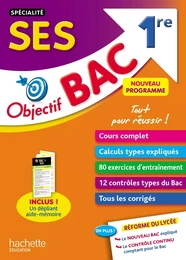 Objectif Bac - SPECIALITE SES 1ère