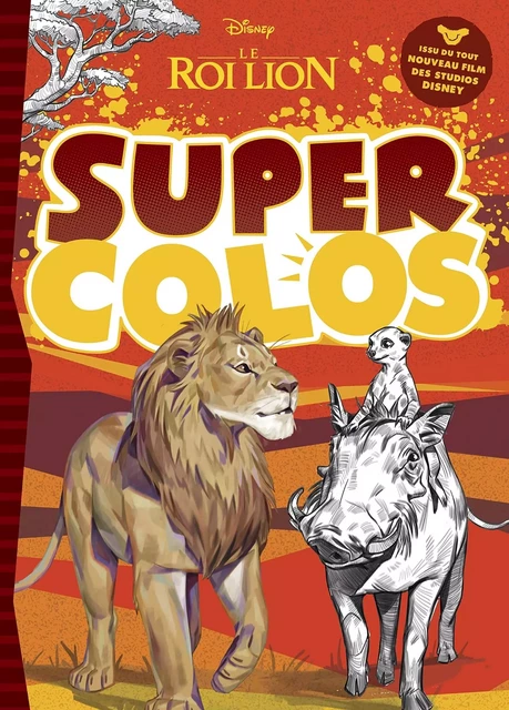 LE ROI LION - Super Colos - Disney -  Collectif - DISNEY HACHETTE