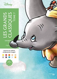 coloriages mystères Disney - Les grands classiques Tome 7