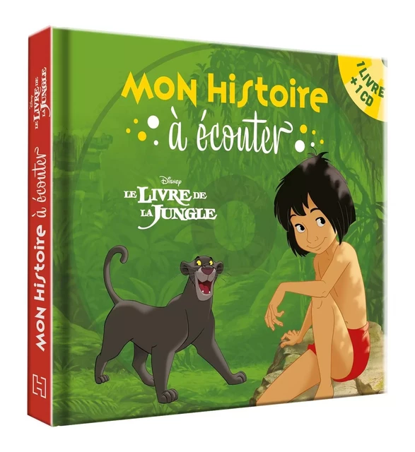 LE LIVRE DE LA JUNGLE - Mon histoire à écouter - L'histoire du film - Livre CD - Disney -  Collectif - DISNEY HACHETTE