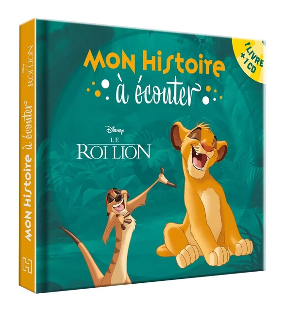 LE ROI LION - Mon histoire à écouter - L'histoire du film - Livre CD - Disney -  Collectif - DISNEY HACHETTE