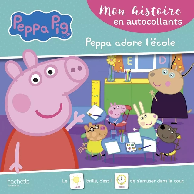 Peppa Pig- Mon histoire en autocollants -  - HACHETTE JEUN.