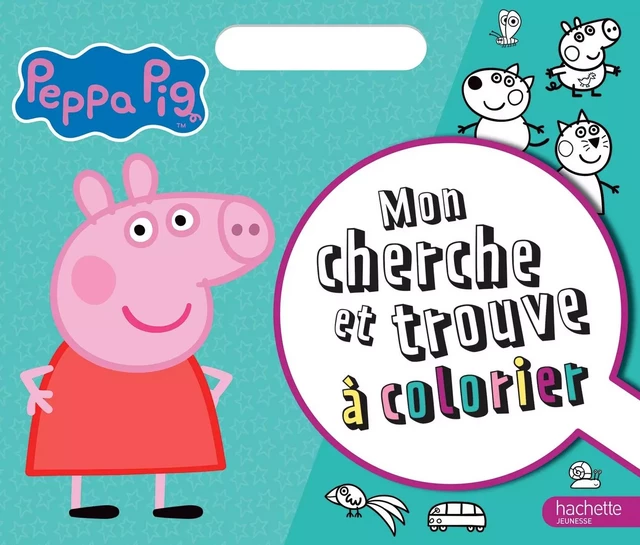 Peppa Pig - Cherche et trouve à colorier -  - HACHETTE JEUN.