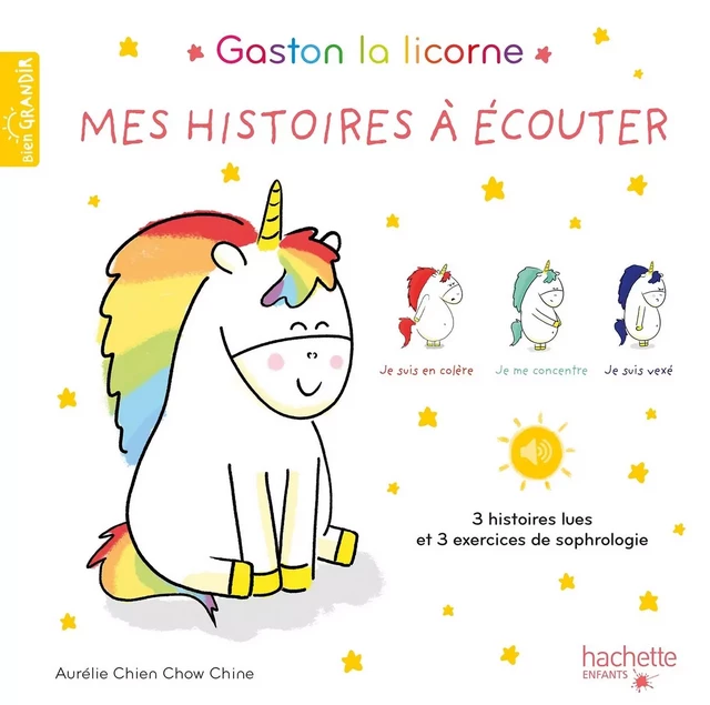 Gaston - Mes histoires à écouter - Aurélie Chien Chow Chine - HACHETTE ENFANT