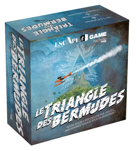 Boîte escape game Triangle des Bermudes - Nicolas Bonnefoy - HACHETTE HEROES