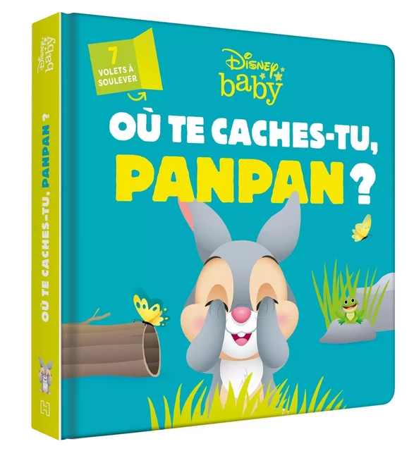 DISNEY BABY - Où te caches-tu, Panpan ? - Avec des volets à soulever -  Collectif - DISNEY HACHETTE