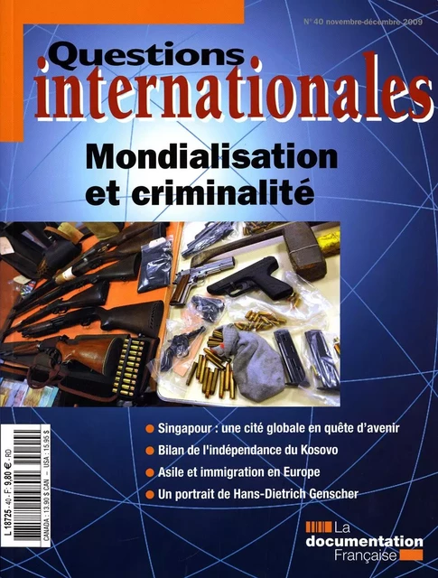 Mondialisation et criminalité -  Collectif - DOC FRANCAISE