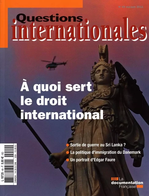 A quoi sert le droit international ? -  Collectif - DOC FRANCAISE