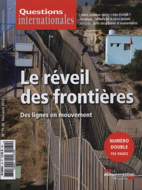 Le réveil des frontières -  La Documentation française - DOC FRANCAISE