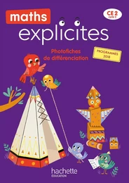 Maths Explicites CE2 - Photofiches - Edition 2021